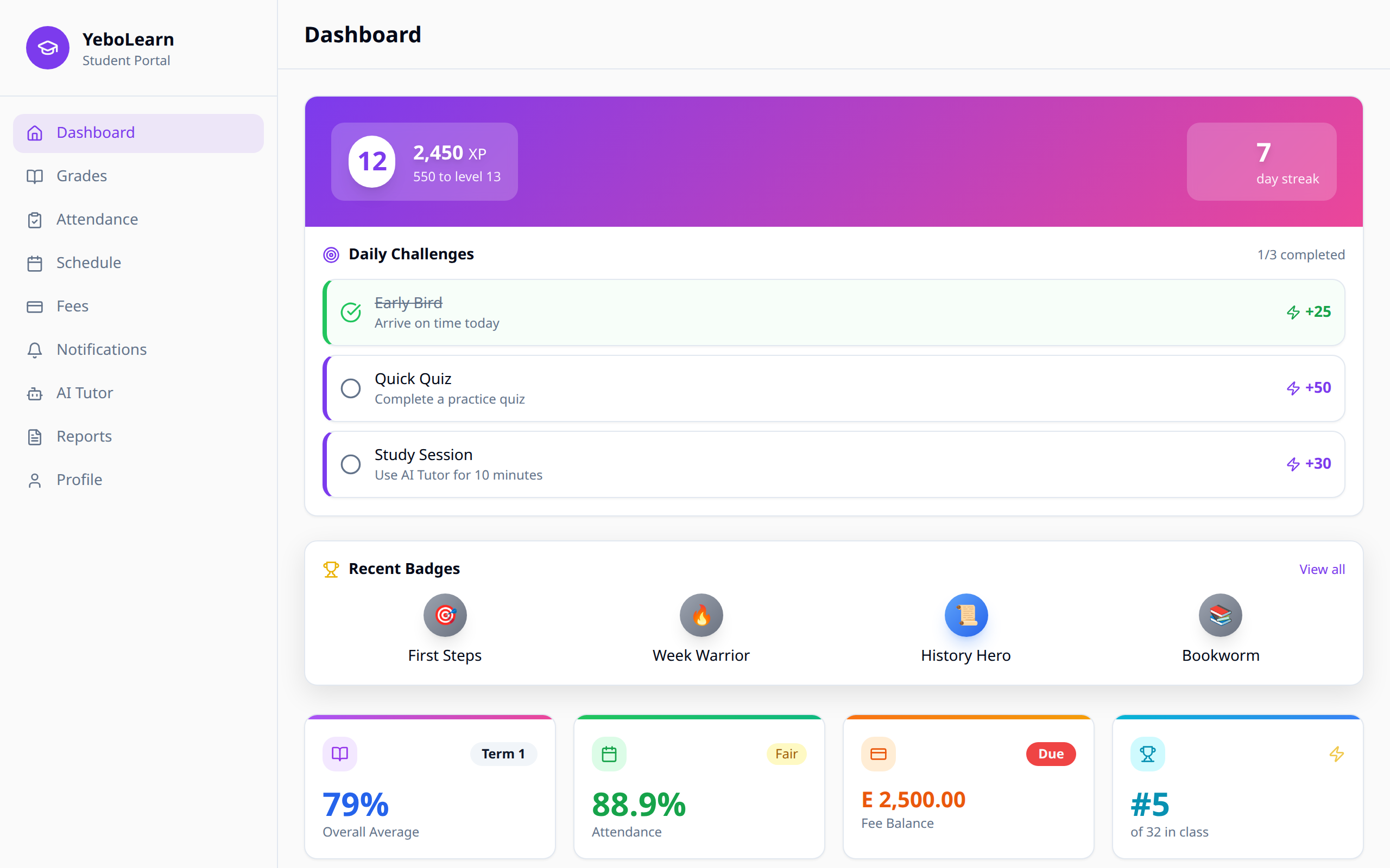 Learning Path main page